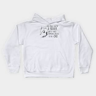 Dad Vs Father Kids Hoodie